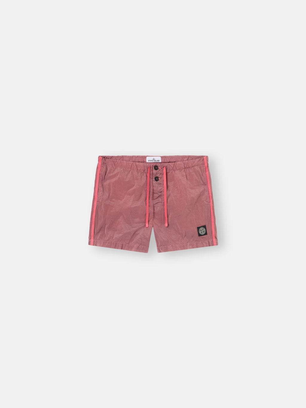 Stone Island Nylon Metal Slim-Fit Swim Shorts in Geranium
