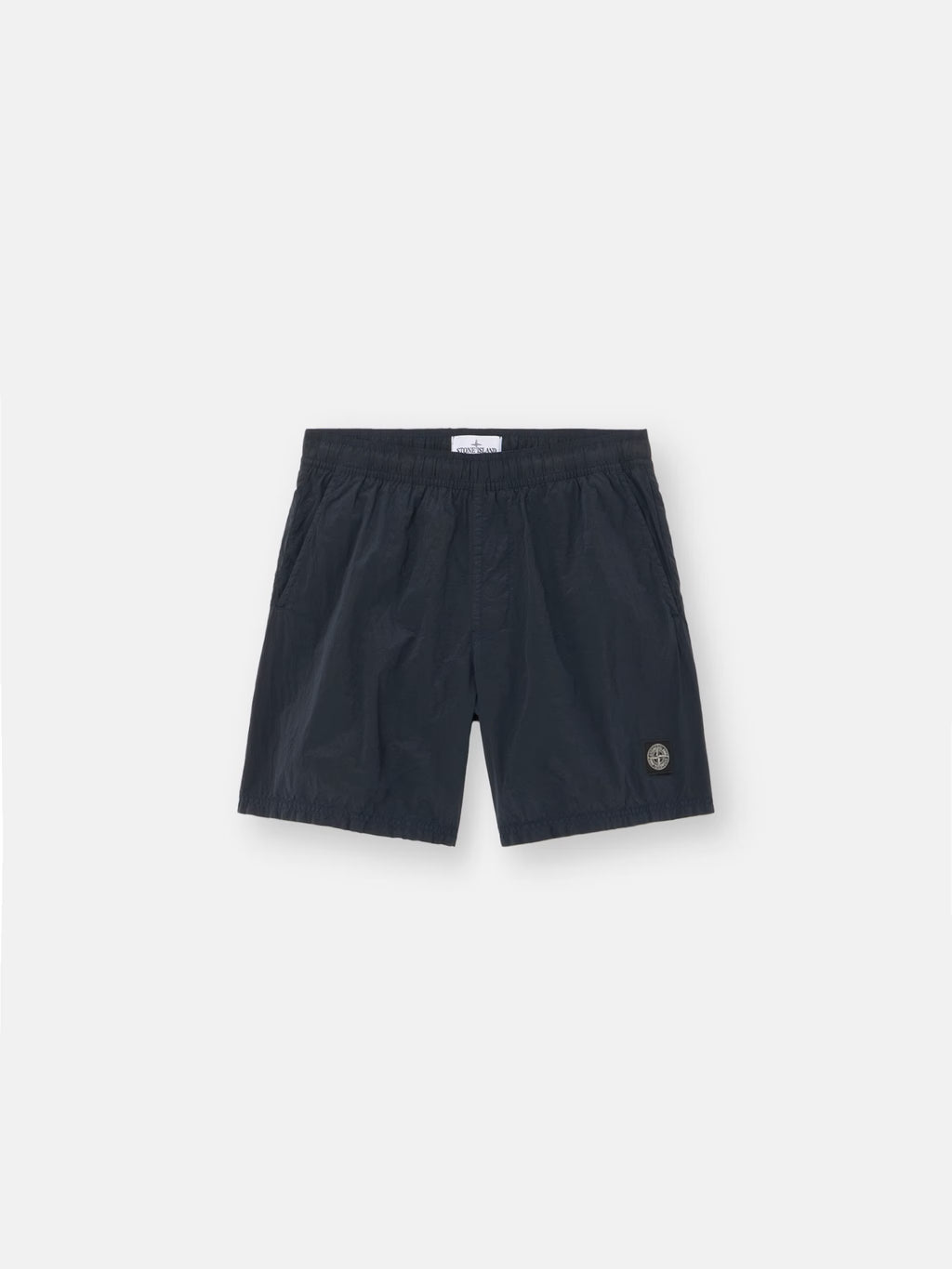Stone Island Nylon Metal Mid-Length Swim Shorts in Navy