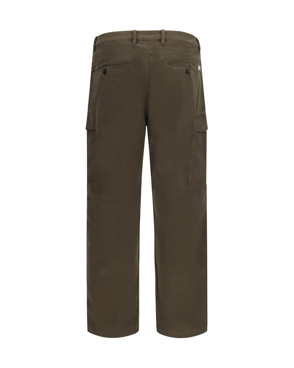 C.P. Company Stretch Sateen Lens Cargo Pants in Ivy Green