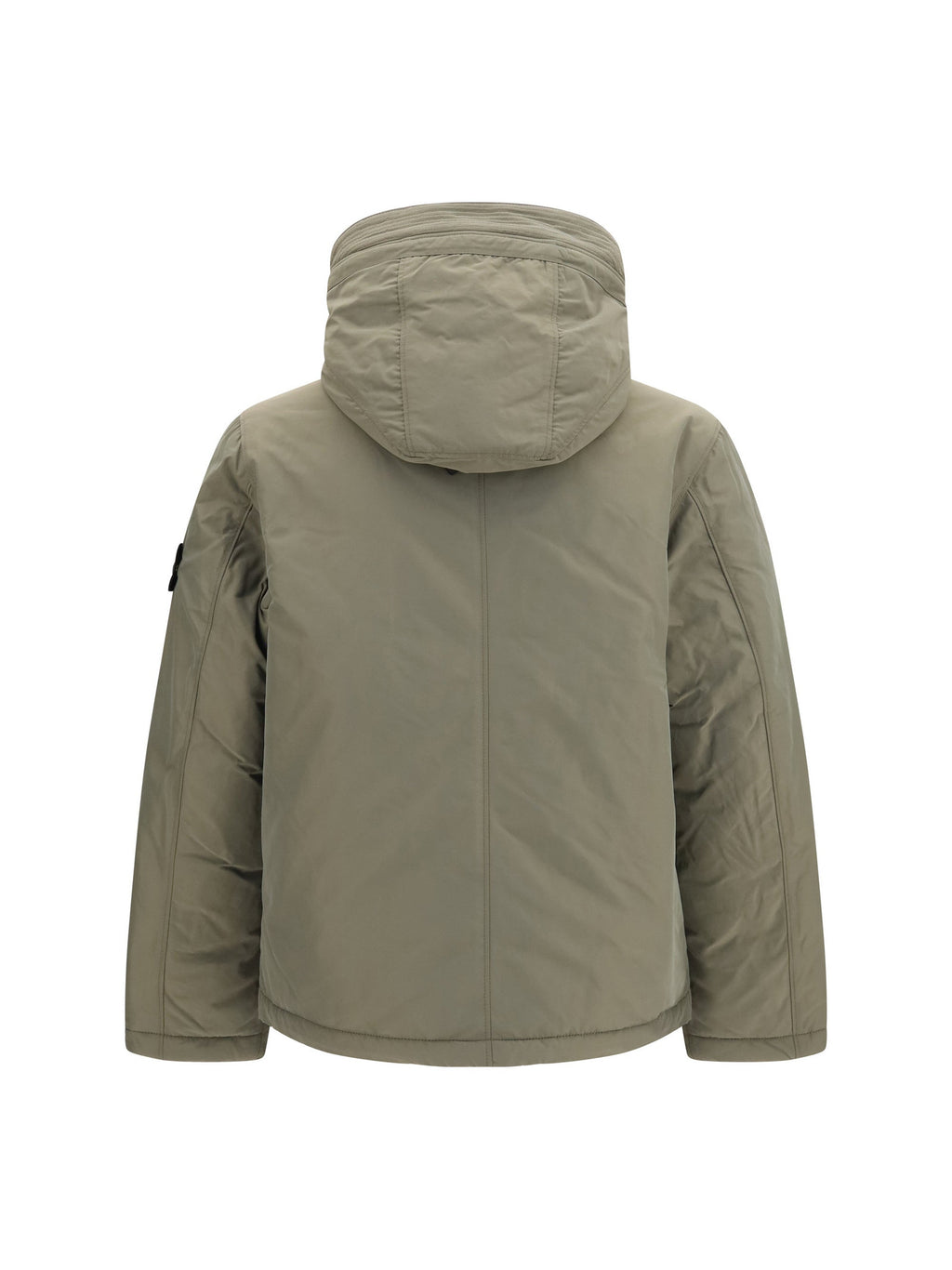 Stone Island Micro Twill Padded Jacket in Military Green