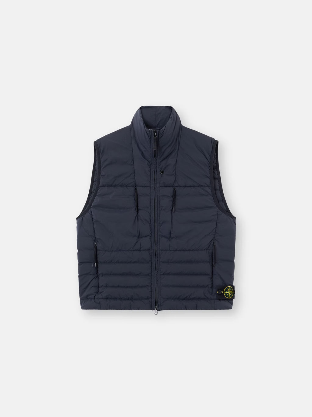 Stone Island Seamless Tunnel Nylon Down-TC Vest in Navy