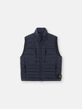 Stone Island Seamless Tunnel Nylon Down-TC Vest in Navy