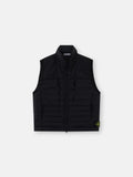 Stone Island Seamless Tunnel Nylon Down-TC Vest in Black
