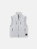 Stone Island Seamless Tunnel Nylon Down-TC Vest in Ash Grey