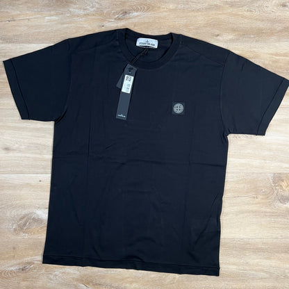 Stone Island Patch Logo T-Shirt in Black