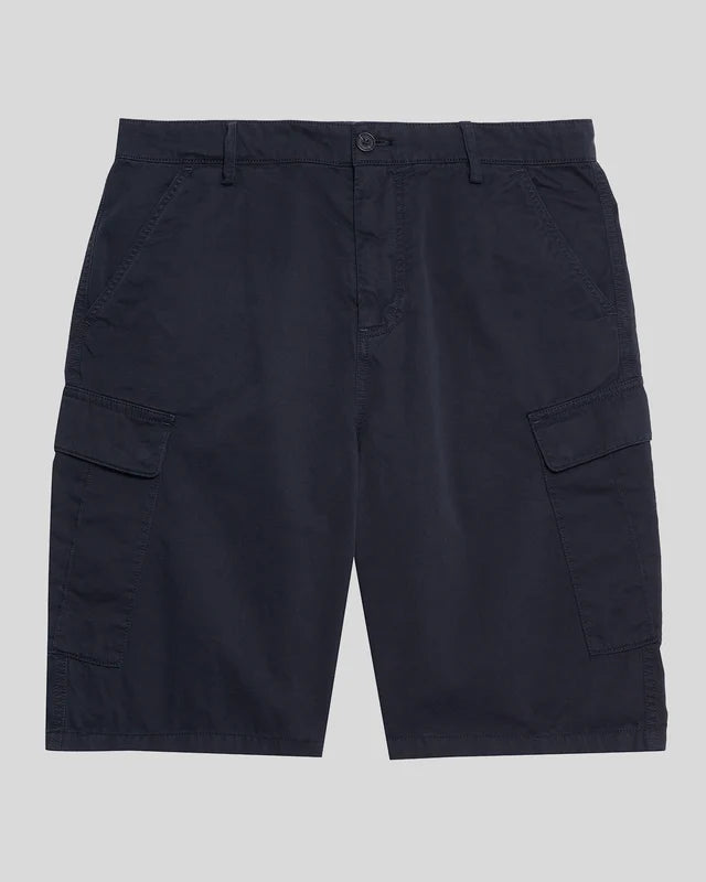 Lyle & Scott Cotton Cargo Shorts in Dark Navy