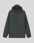 Lyle & Scott Water Resistant Hooded Jacket in Gunmetal