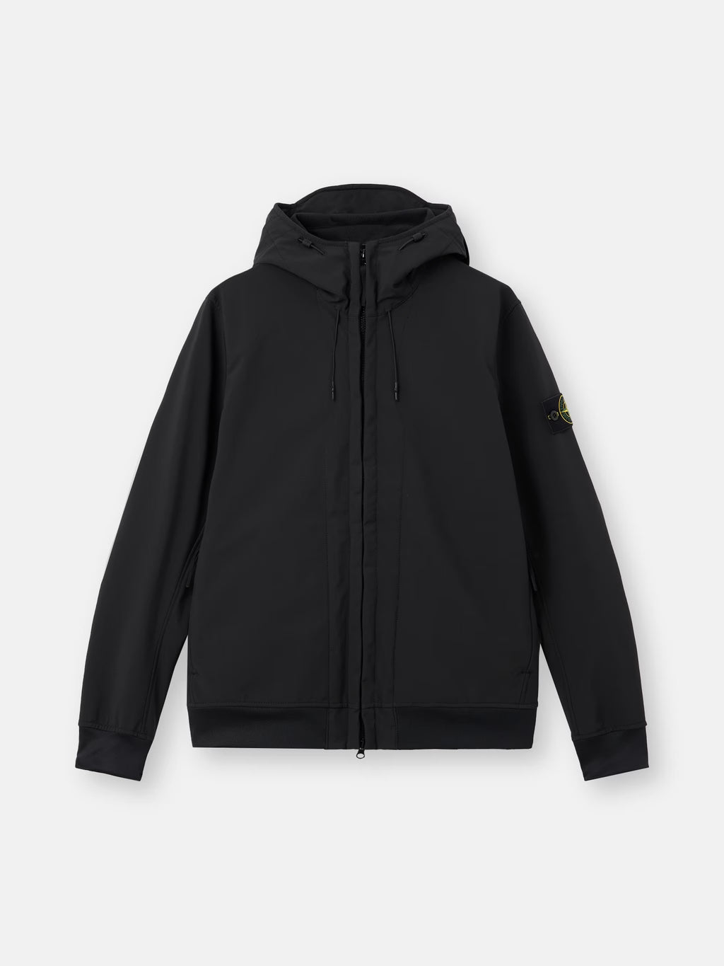 Stone Island Soft Shell-R E.Dye Technology Jacket in Black