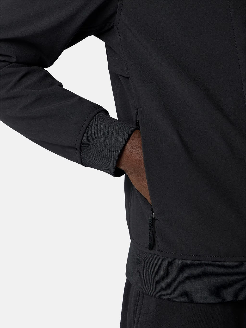 Stone Island Soft Shell-R E.Dye Technology Jacket in Black