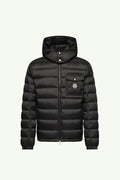 Moncler Verith Hooded Short Down Jacket in Black
