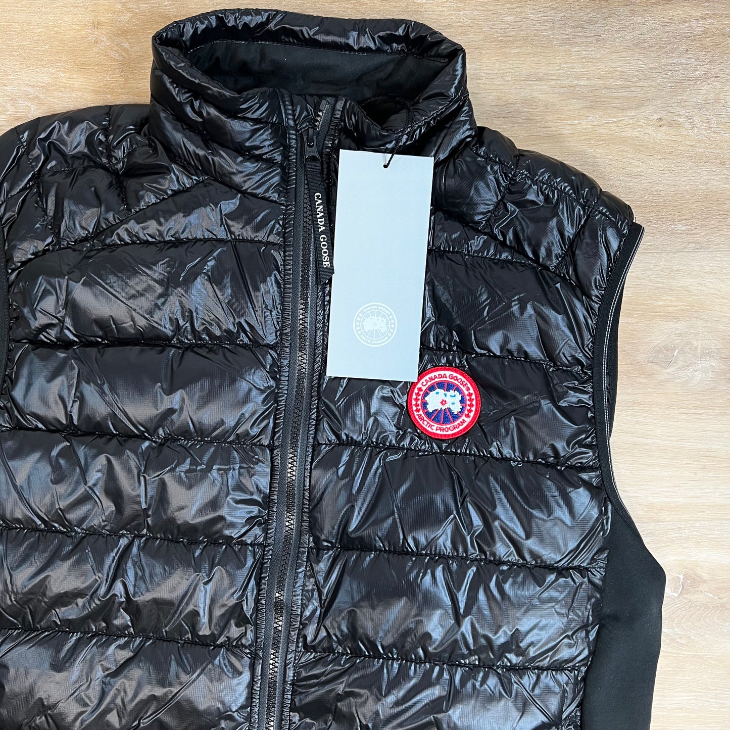 Canada Goose Hybridge Gilet in Black LABEL MENSWEAR