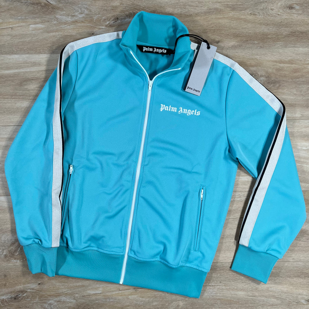 Palm angels light blue best sale track jacket