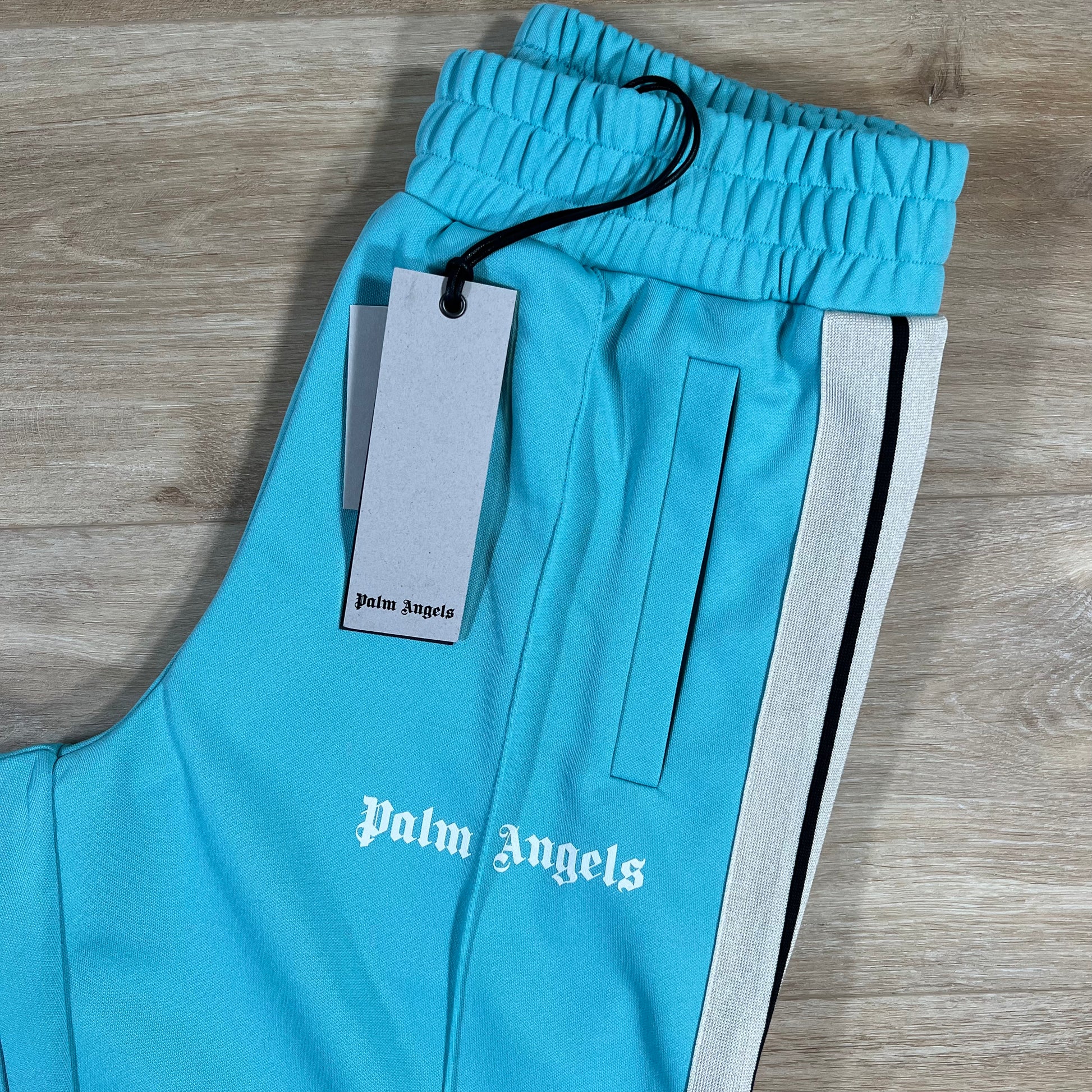 Palm Angels Classic Track Pants in Light Blue LABEL MENSWEAR