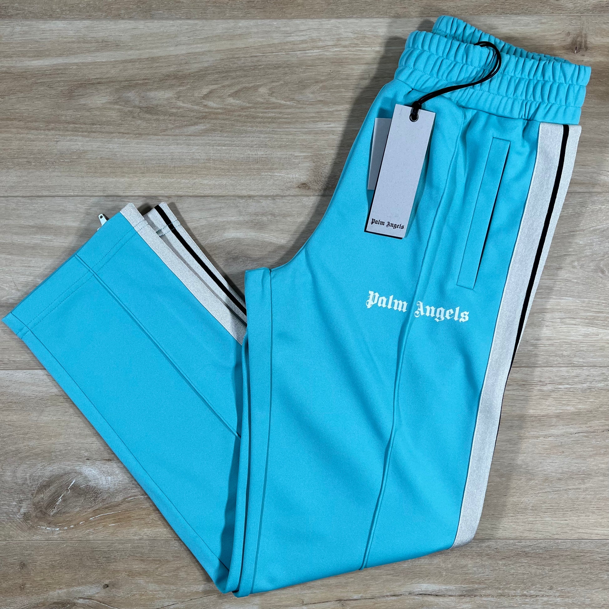 Palm Angels Classic Track Pants in Light Blue LABEL MENSWEAR